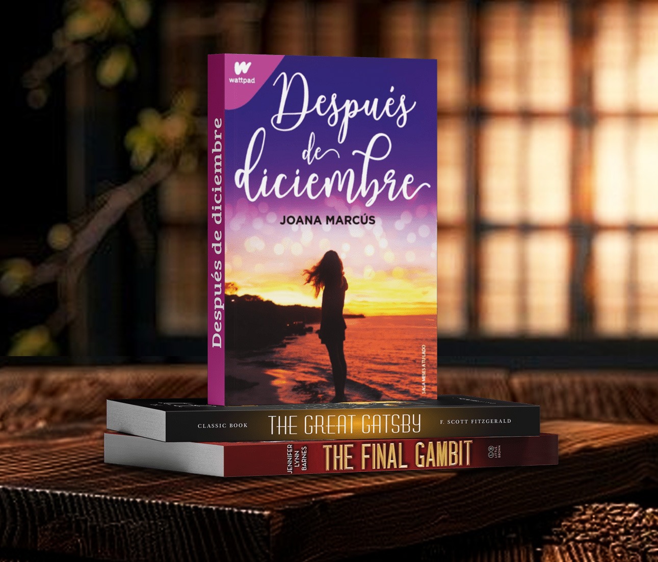 Custom book cover mockups