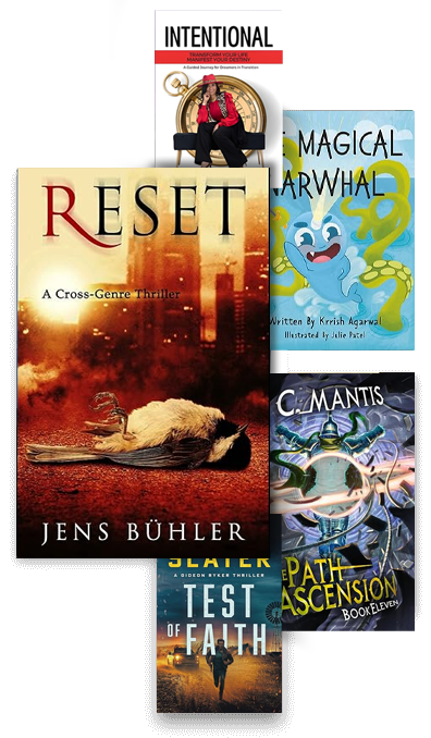 Publishing process illustration